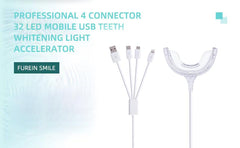 Device displayed with an iPhone to show compatibility