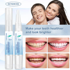 Individual whitening pen brush tip for precise application