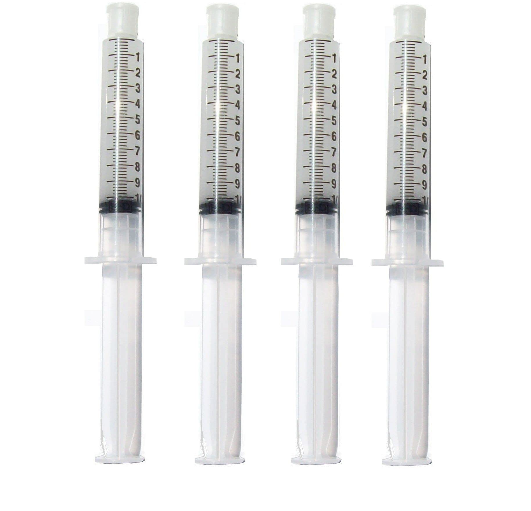 Teeth whitening gel syringe 10ml - 4 pack