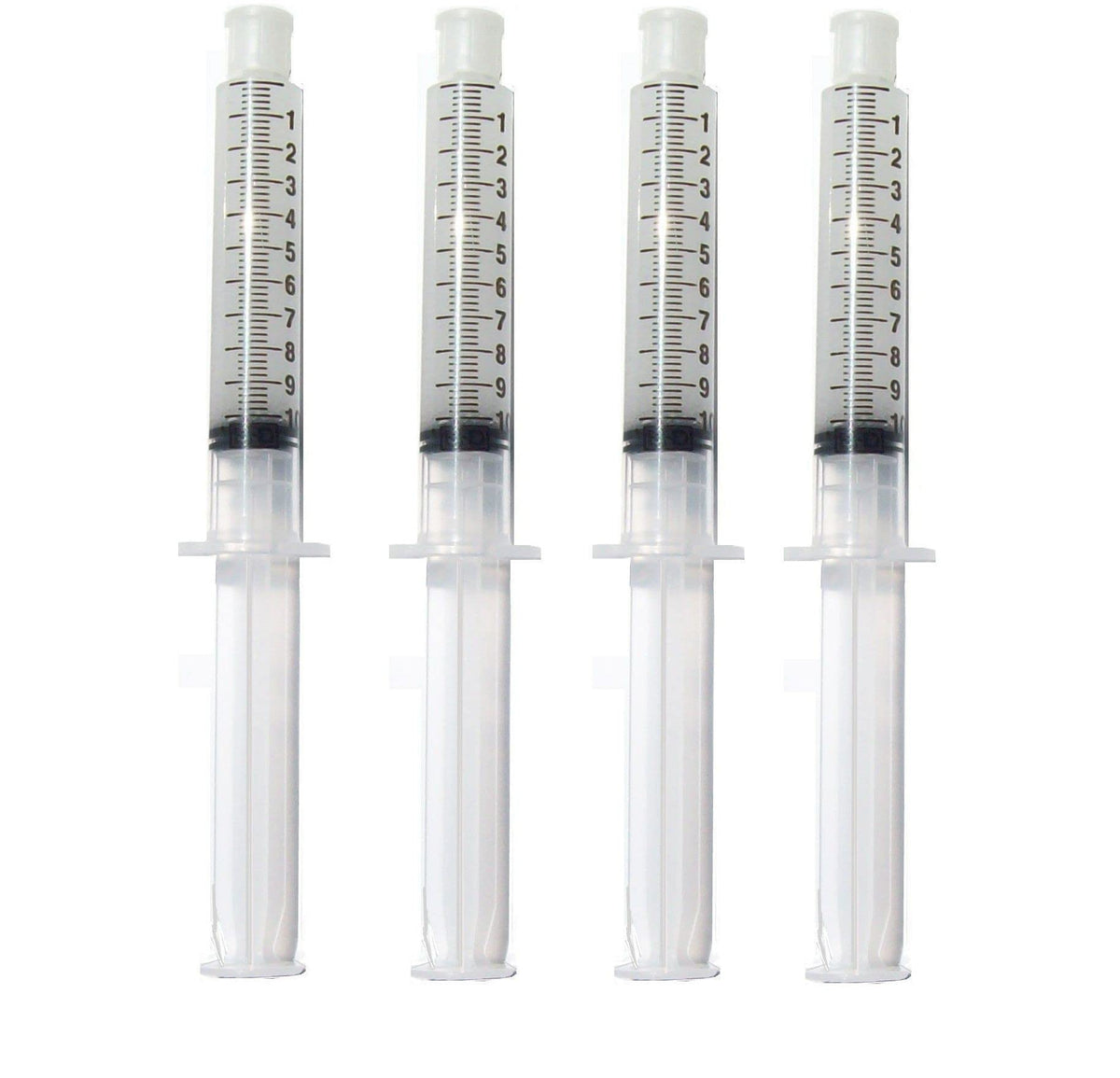 Teeth whitening gel syringe 10ml - 4 pack