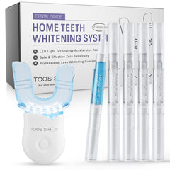 Toos Show Teeth Whitening Kit for Sensitive Teeth with LED light (front view)