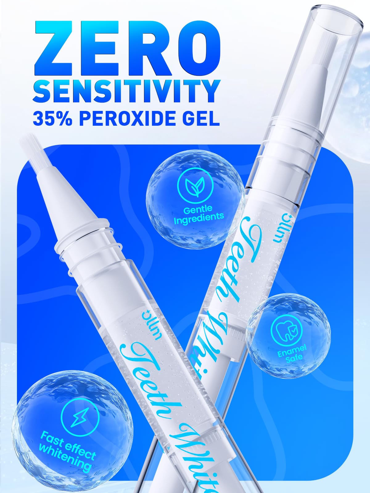 Long-lasting whitening results against common stains
