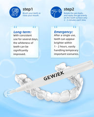 Travel-friendly teeth whitening pen set in a compact case