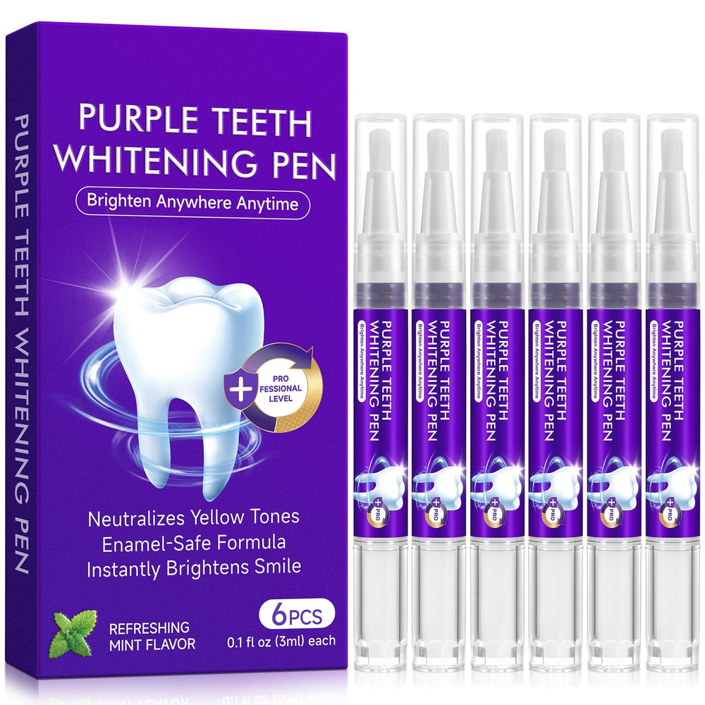 Front view of Teeth Whitening Pen 6 Pack