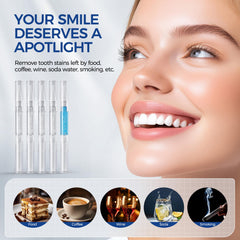 Tray not included note for best whitening results