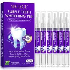 Six-pack teeth whitening pen kit (6 pens)