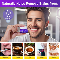Gentle cleaning and enamel protection concept with soft visuals
