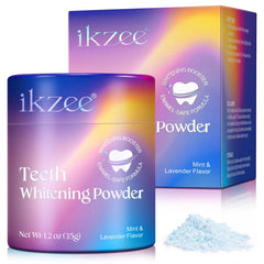 Shimmer Deluxe Teeth Whitening Powder packaging made from recycled paper