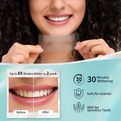 Kit packaging and components including whitening strips