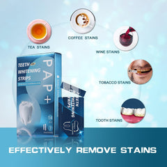 Whitening strips ready for use