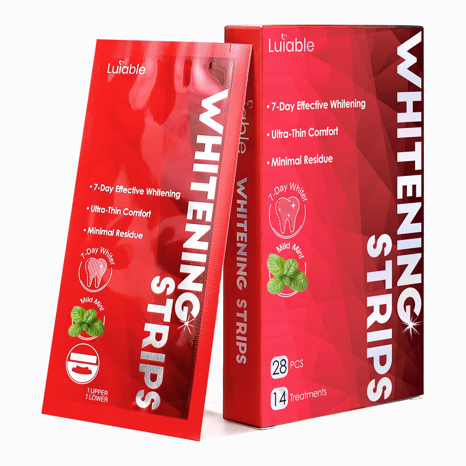 Teeth Whitening Strips Box