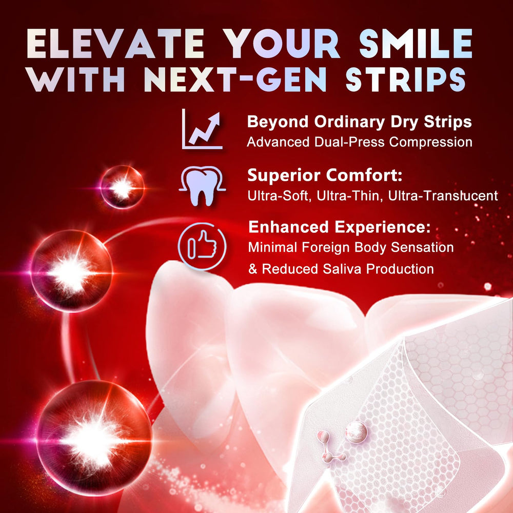 Close-up of Whitening Strips