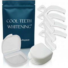 Moldable teeth whitening trays made from silicone