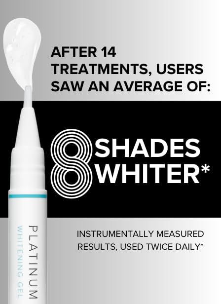 Teeth whitening treatment demonstrating stain removal