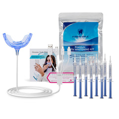 Teeth Whitening Kit with 32-LED light and gel refills