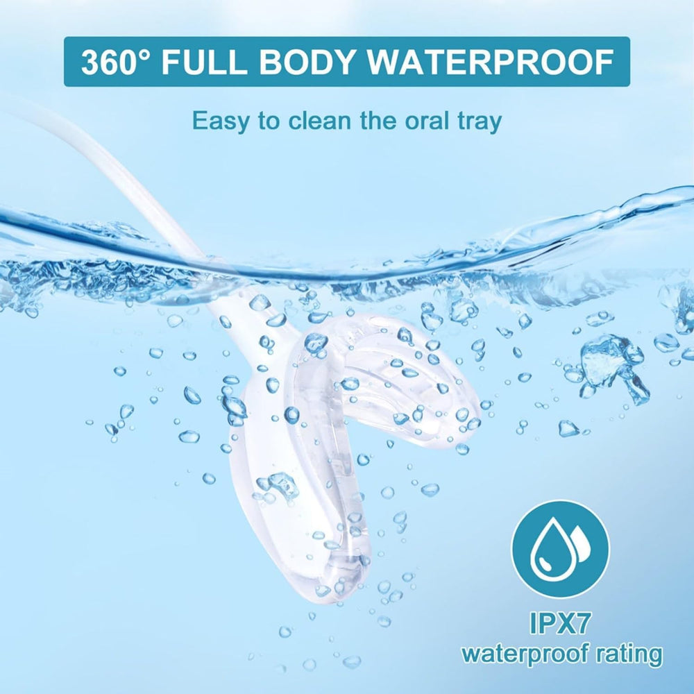 At-home whitening device compatible with iPhone, Android and USB