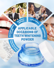 1 oz container of tooth whitening powder