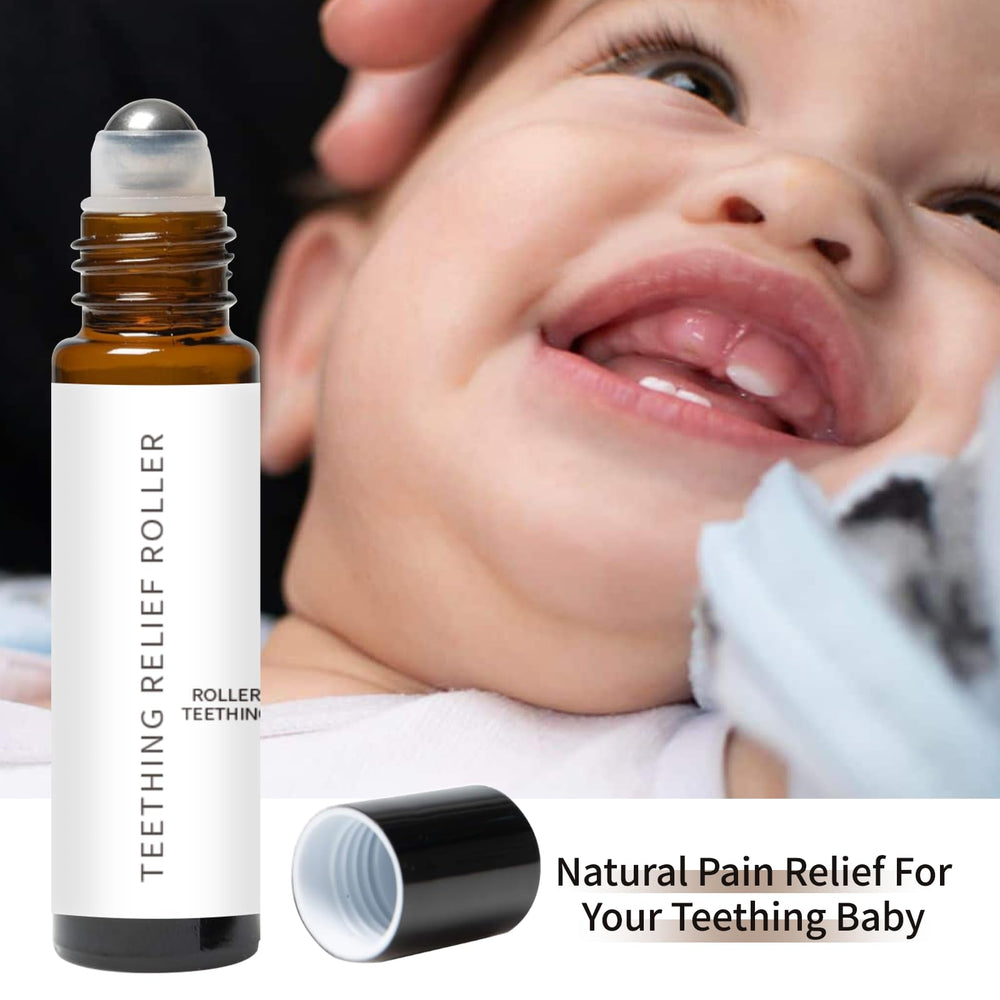 On-the-go teething relief packaging