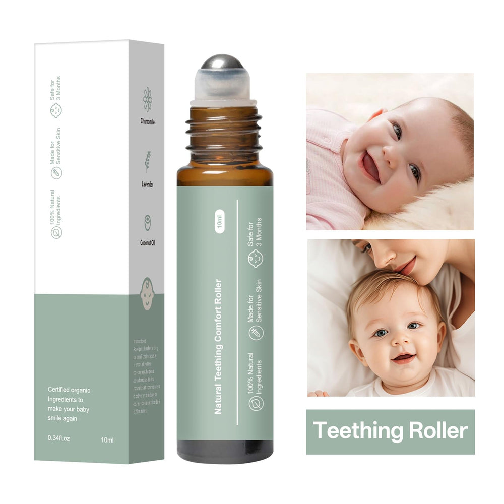 Close-up of the teething roller texture