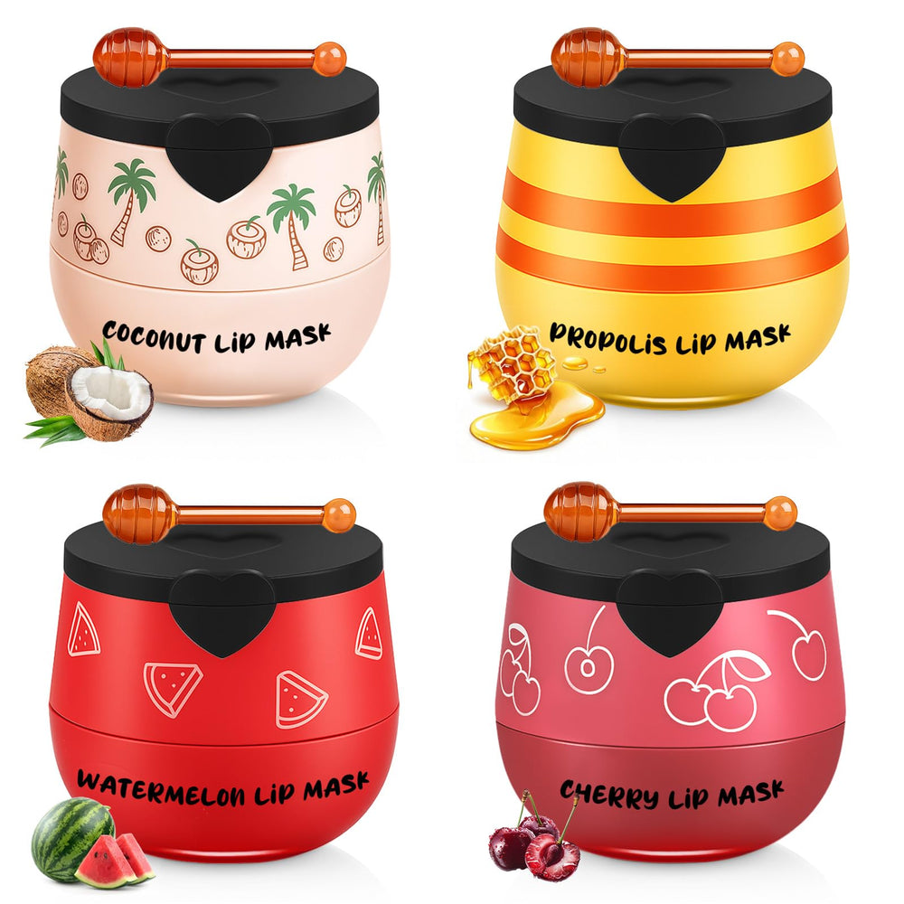 TEIHWAL honey pot lip balm set nourishes lips with deep moisture