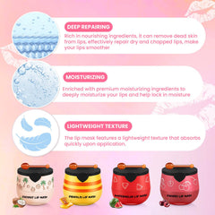 TEIHWAL nighttime lip mask provides gentle overnight lip care