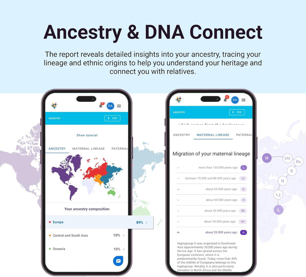 DNA Connect Family Finder connecting relatives