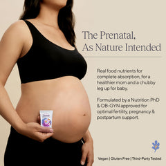 Close-up of Tend Prenatal Vitamin Bar Strawberry Patch