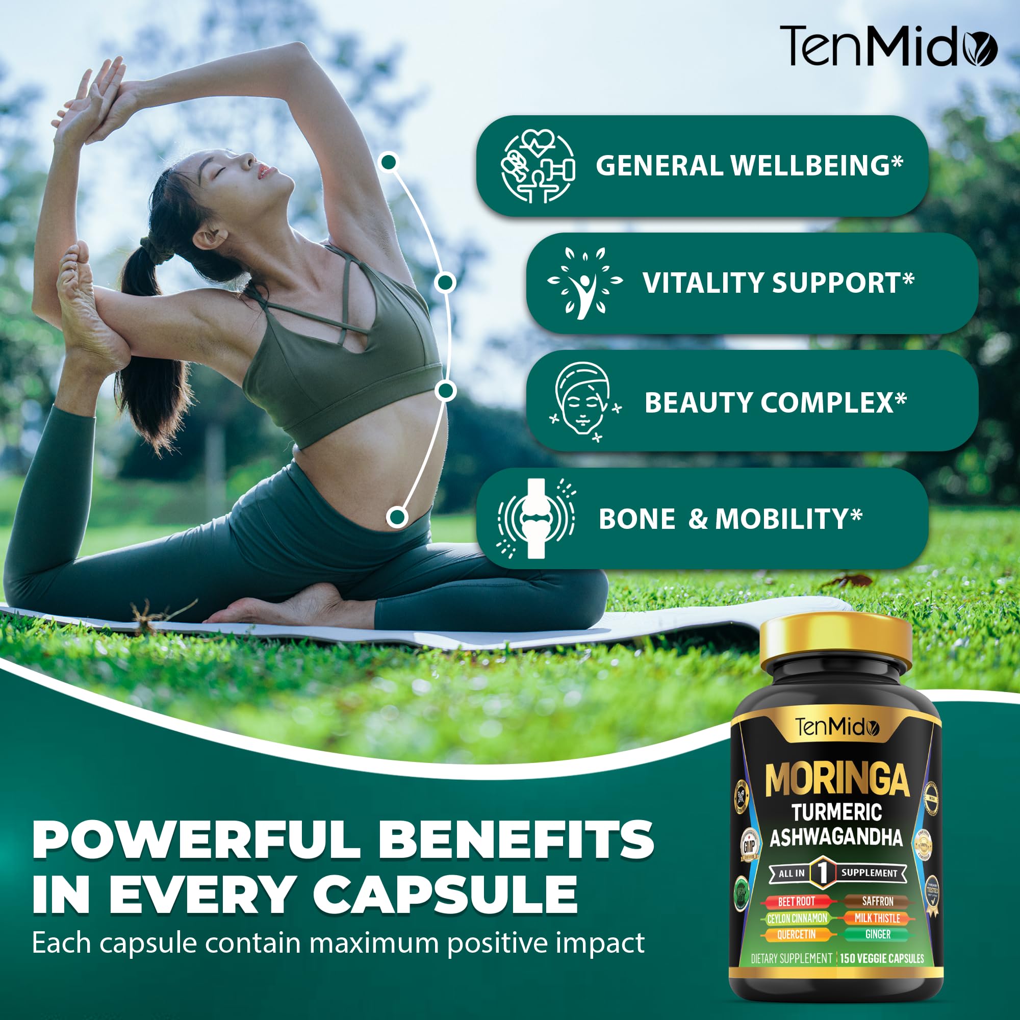 Packaging with vegan, gluten-free, and non-GMO badges