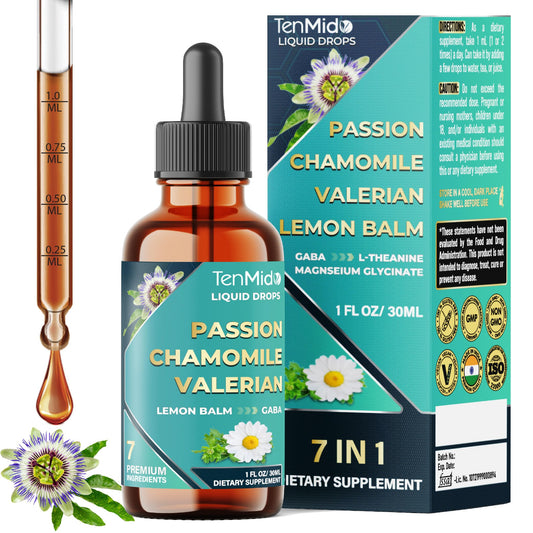 Tenmido 7in1 Passion Flower Drops bottle 30ml
