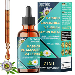 Tenmido 7in1 Passion Flower Drops bottle 30ml