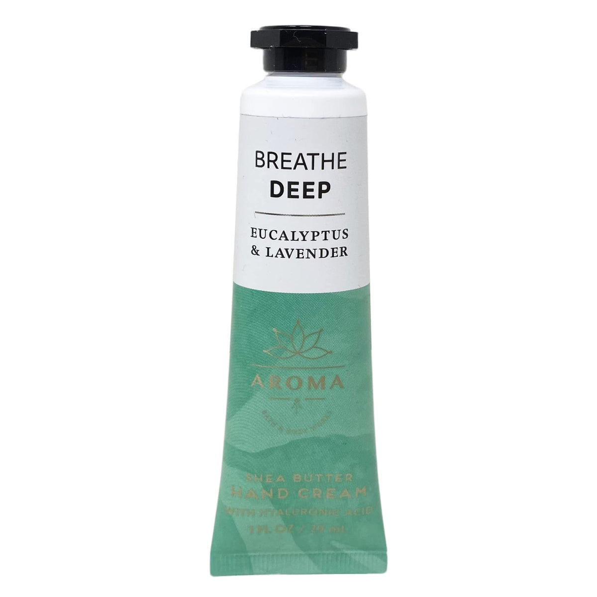 TEPOTZ Aroma Breathe Deep eucalyptus lavender hand cream tube for soothing hydration