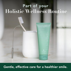 USA-made Terra & Co Gentle Green toothpaste 3.4 oz packaging