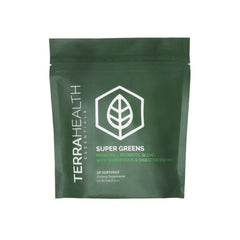 Hero image: Terra Health Essentials Super Greens powder