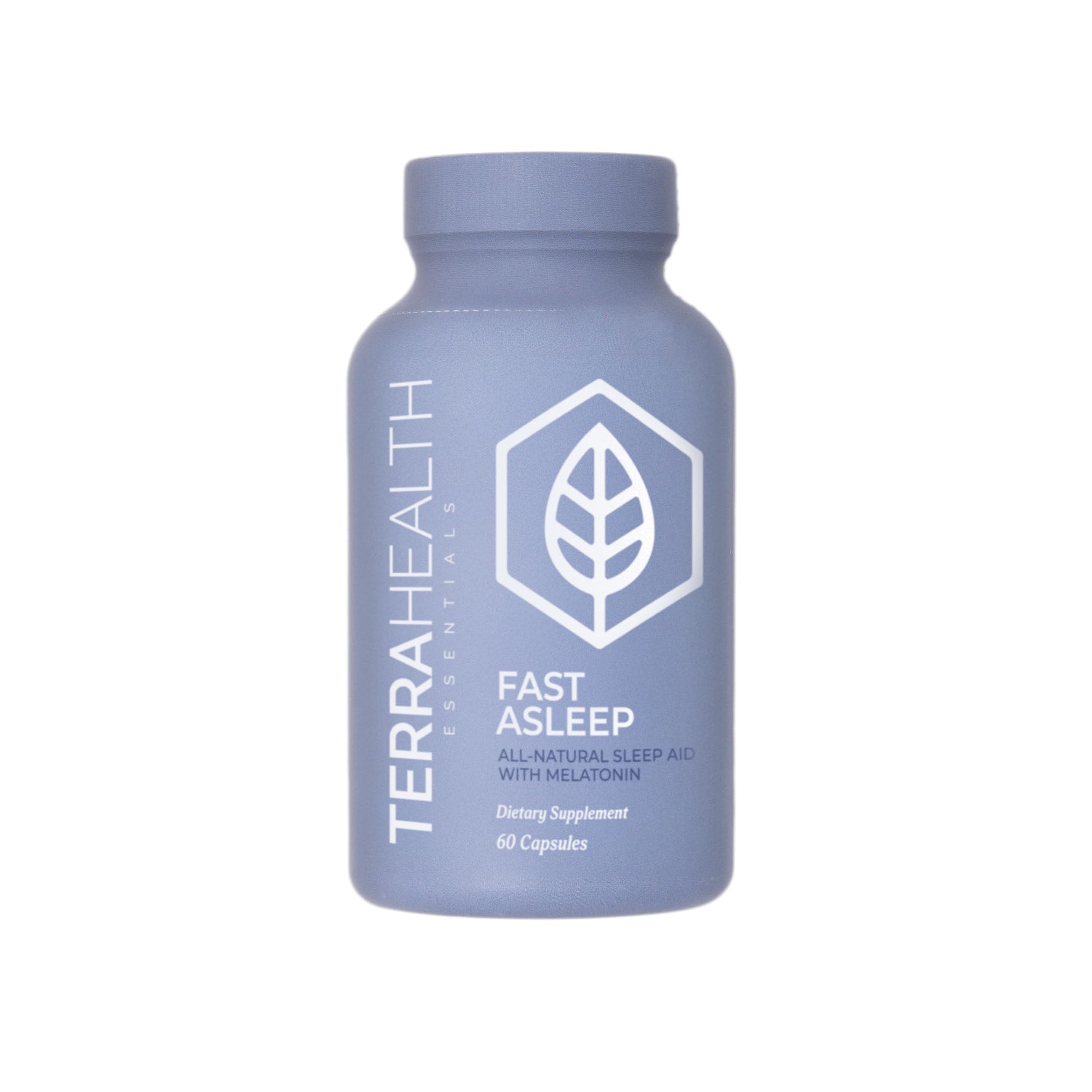 Terra Heath Essentials Fast Asleep bottle on a clean white background