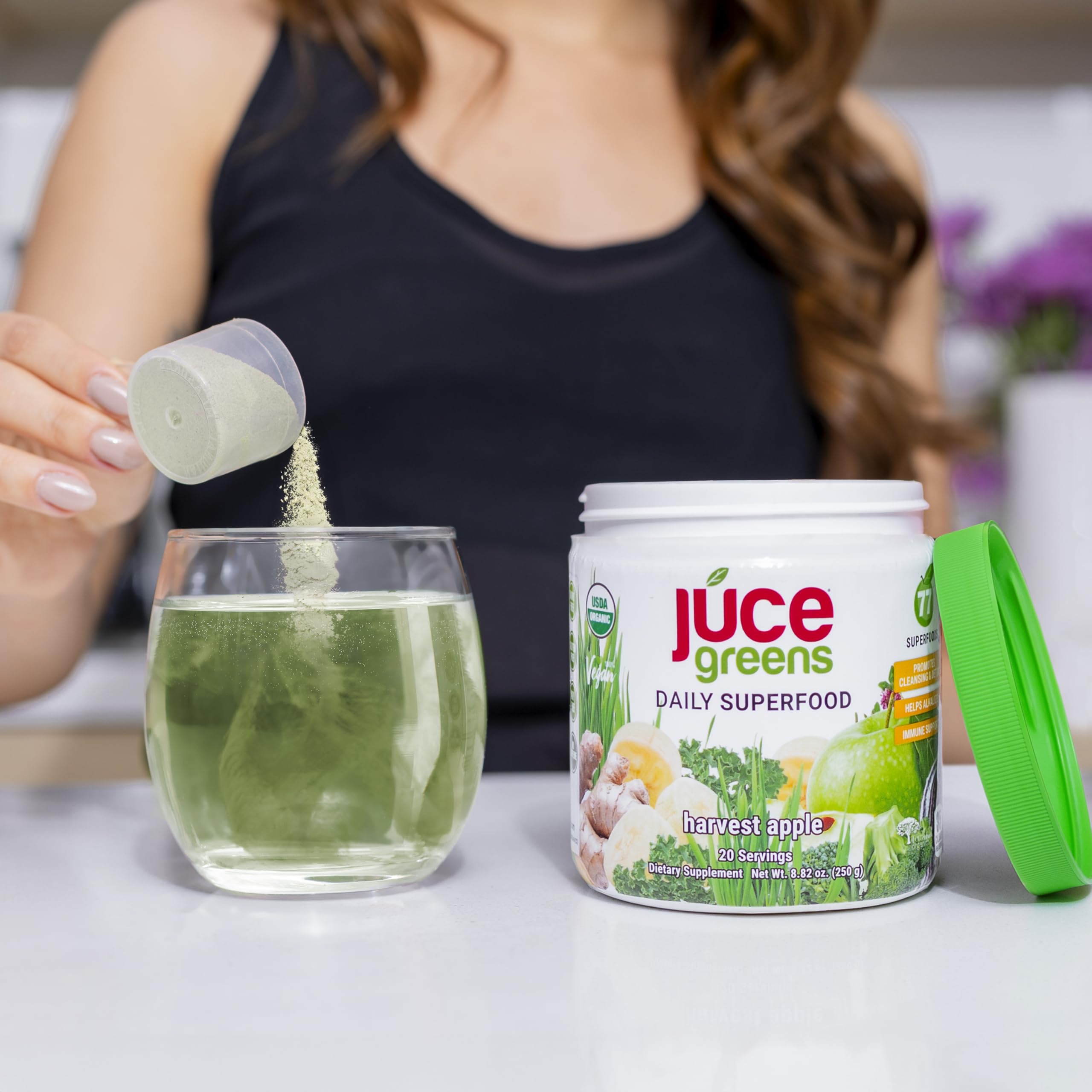 Serving ideas: mix JUCE into juice or smoothies