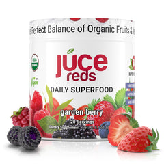 Terra Kai JUCE Reds Garden Berry flavor front label