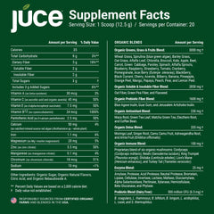 Terra Kai JUCE Green Superfood mezcla fácil para jugos y smoothies