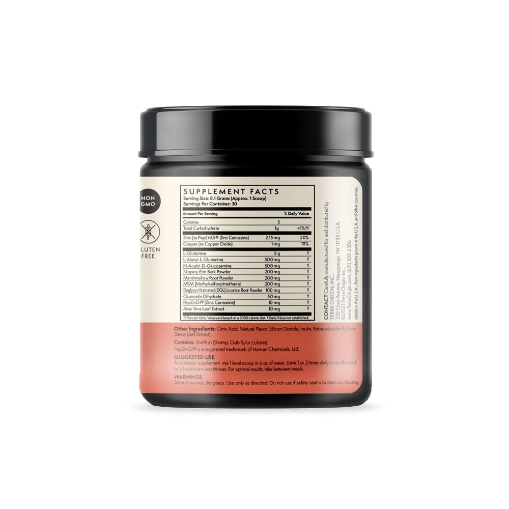 Close-up of watermelon-flavored powder texture