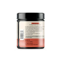 Ingredients icons: L-Glutamine, Zinc, Glucosamine