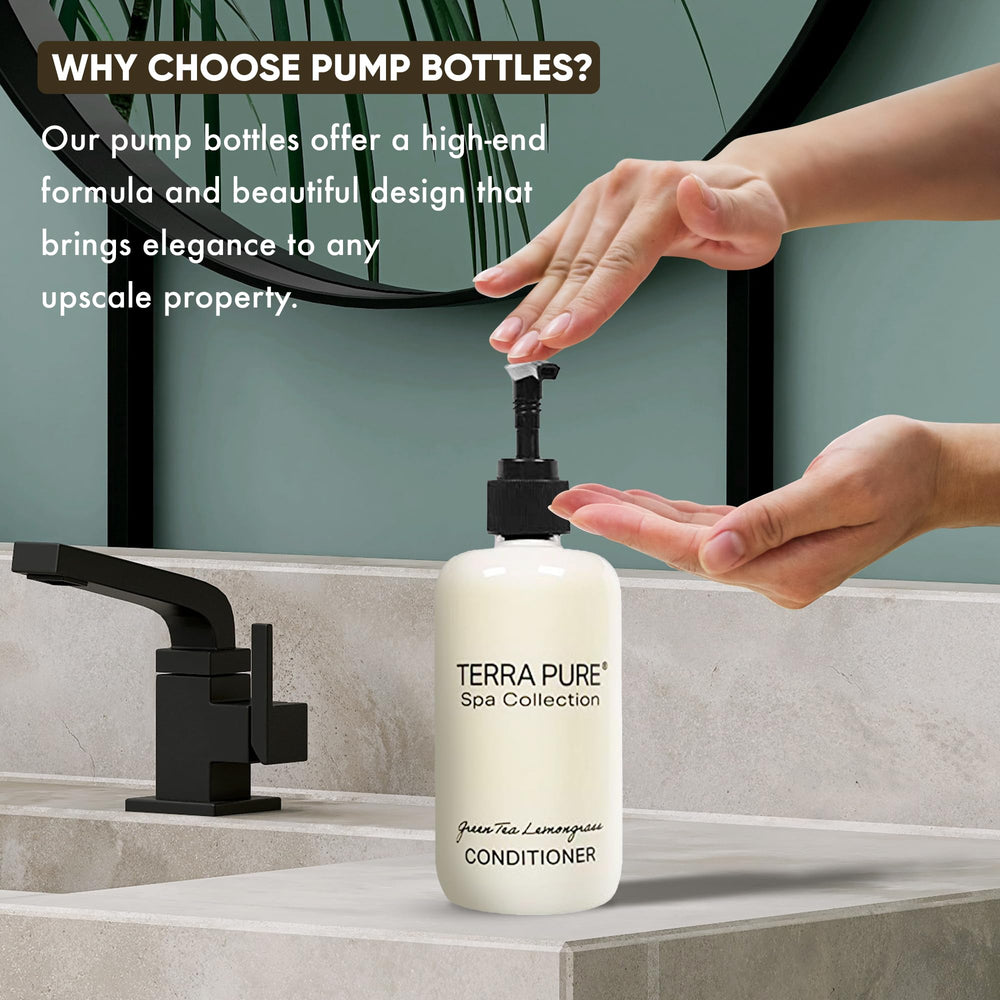 Terra Pure Spa conditioner nestled in closet storage, organized and clutter-free