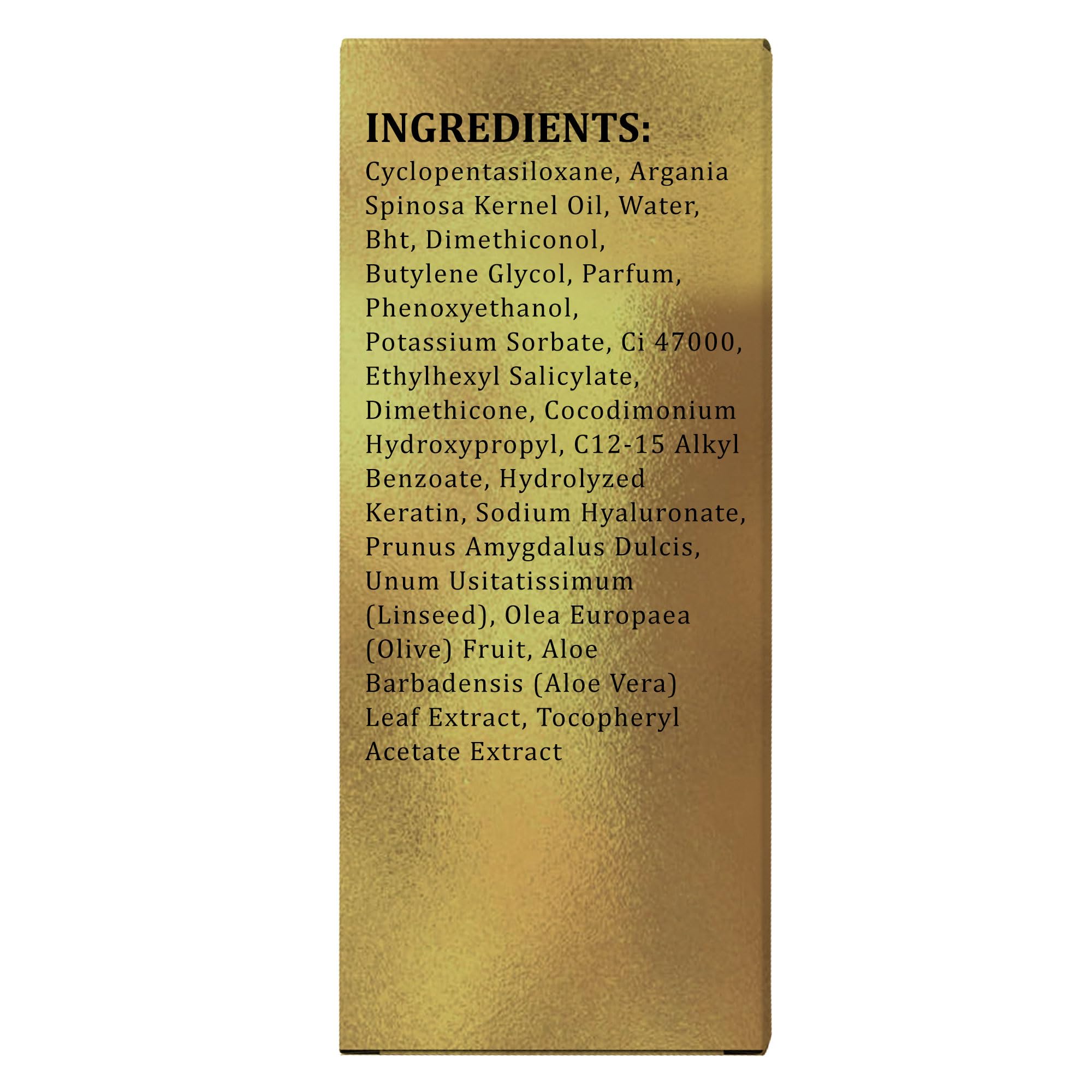 TERRAFIQUE Keratin Serum helps maintain calm, defined texture on frizz-prone hair.
