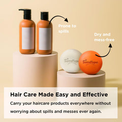 Terrafique Rice Water Conditioner Bar close-up, easy detangling and nourishment.