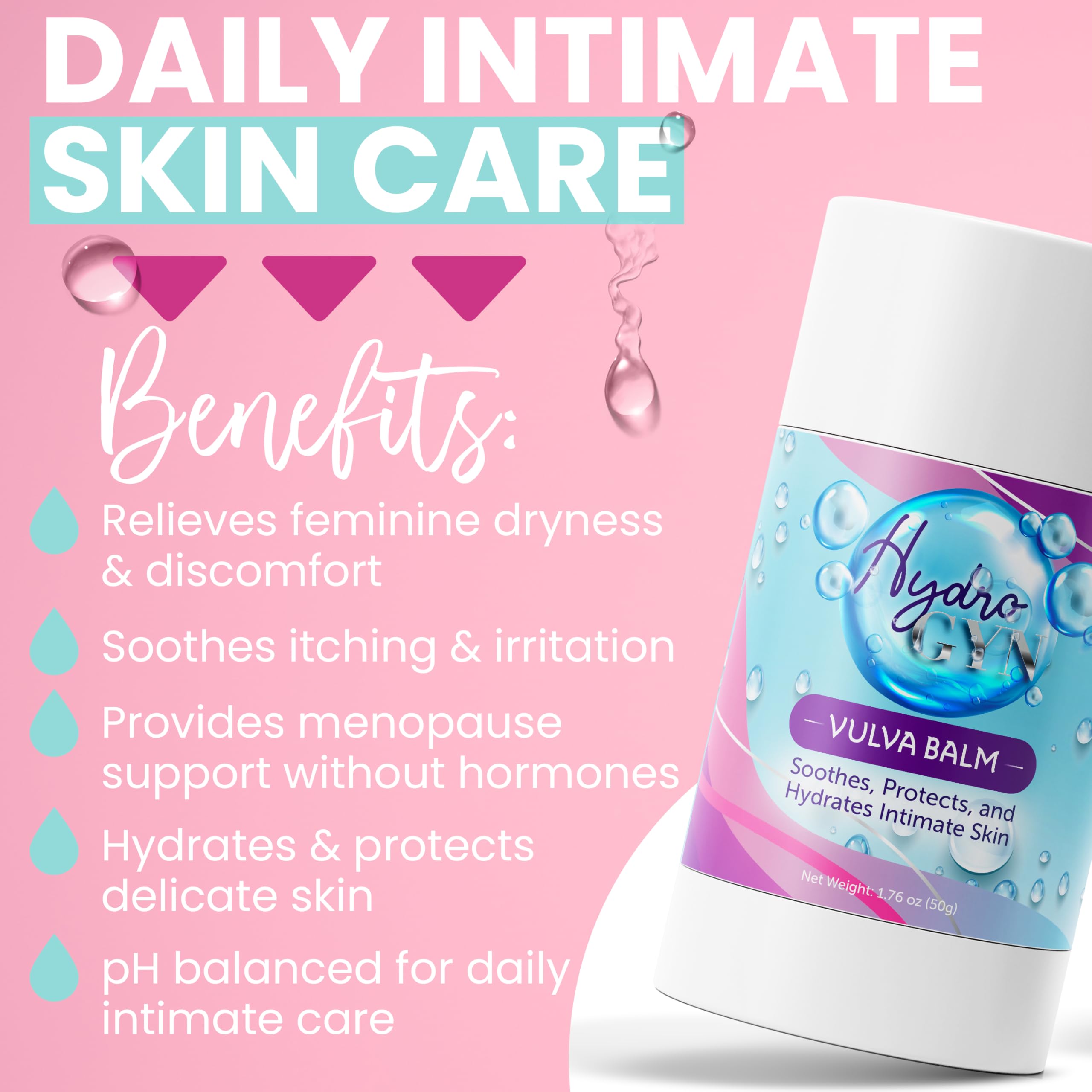 Terramed HydroGyn Vulva Balm menopause-support routine integration example