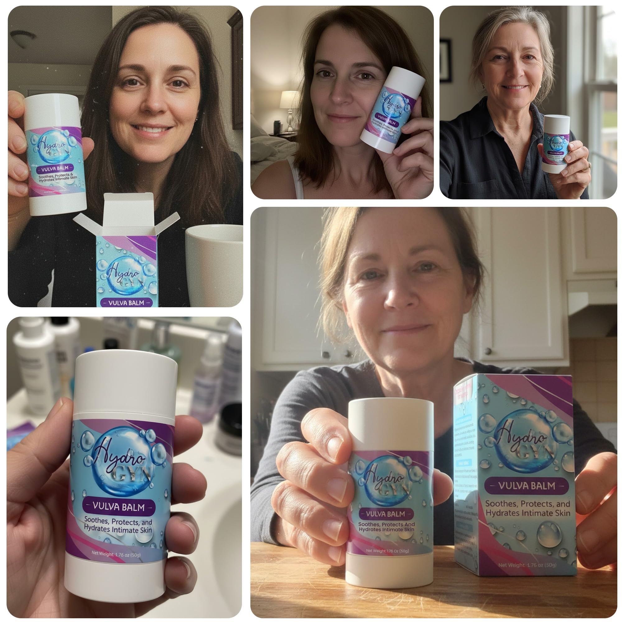 Terramed HydroGyn Vulva Balm close-up calming intimate skin aftercare