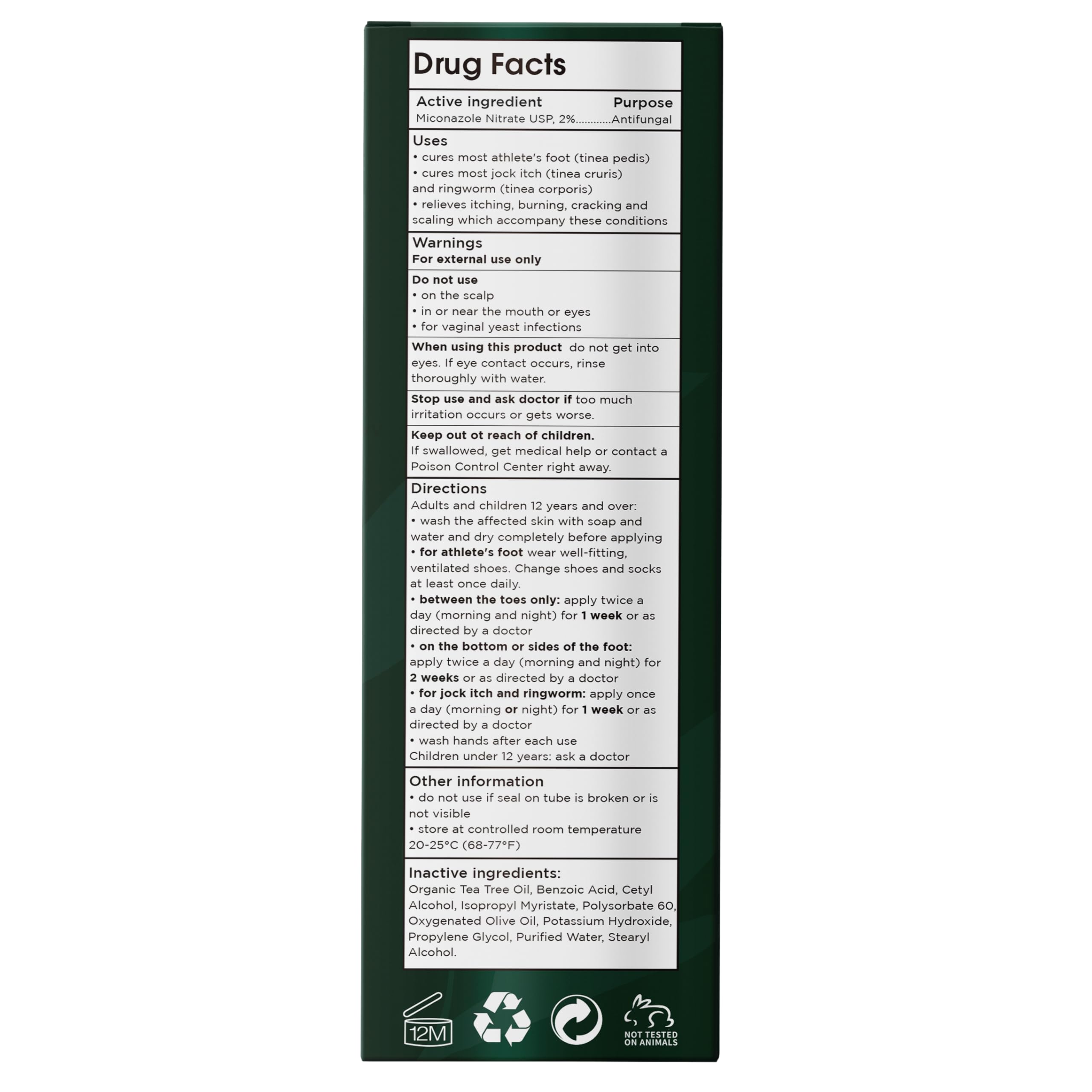 Terramed Just Think Comfort antifungal formula supports healthier-feeling feet daily.