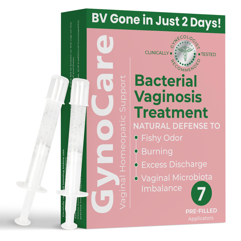 Terramed Just Think Comfort BV treatment applicators for targeted vaginal care and relief.