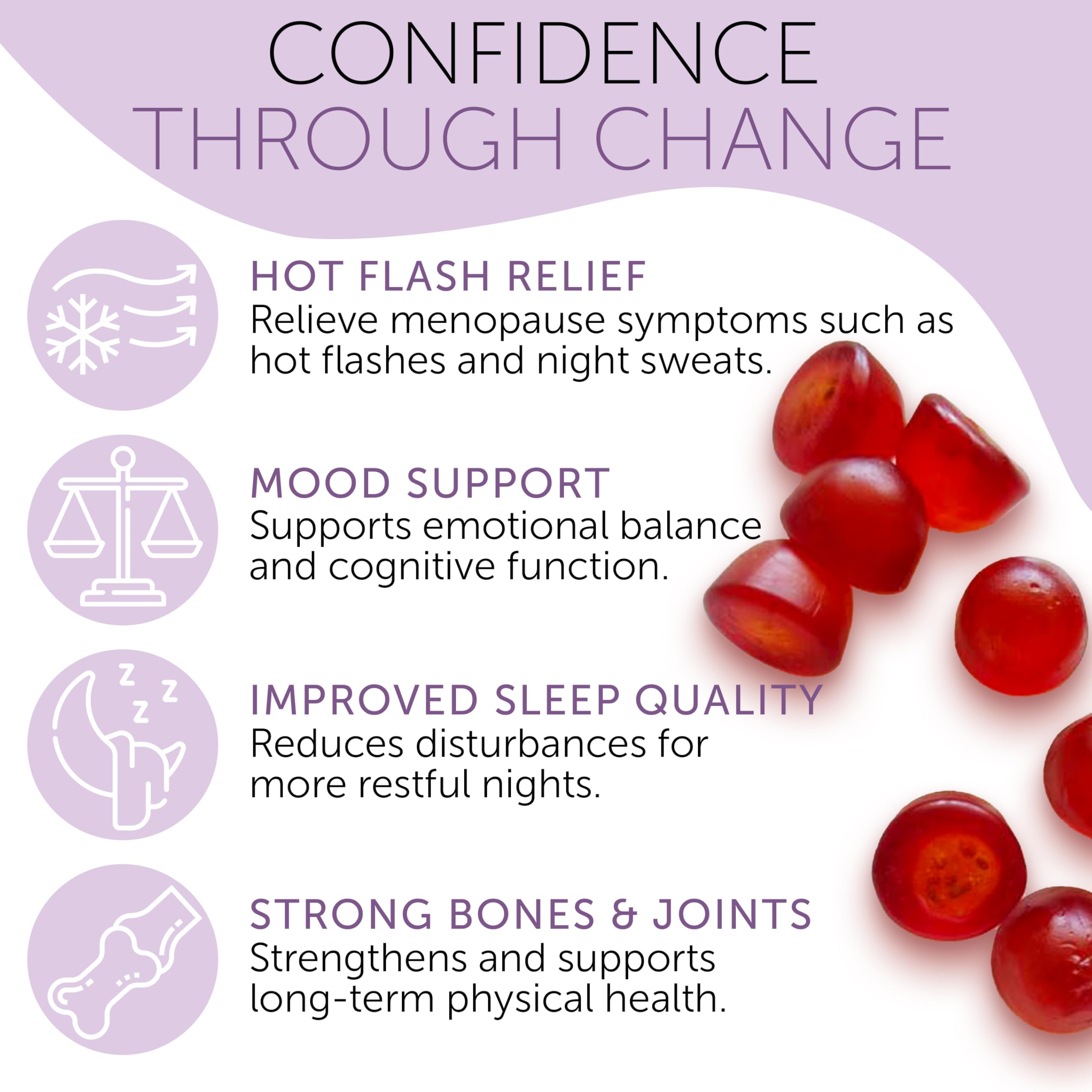 Terramed Just Think Comfort daily-routine gummies paired with planner for consistency