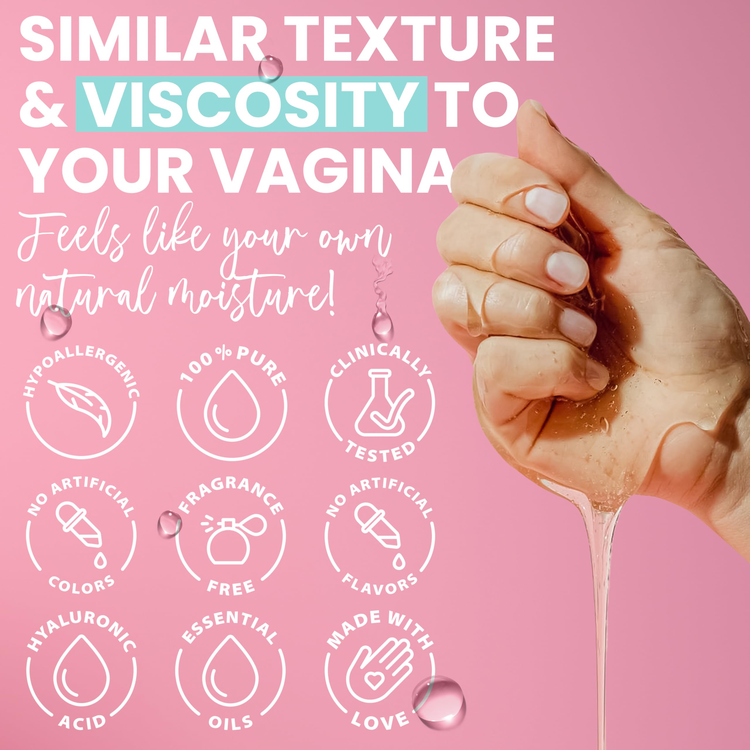 Terramed Just Think Comfort Hydro GYN contains hyaluronic acid and vitamin E for soothing hydration.