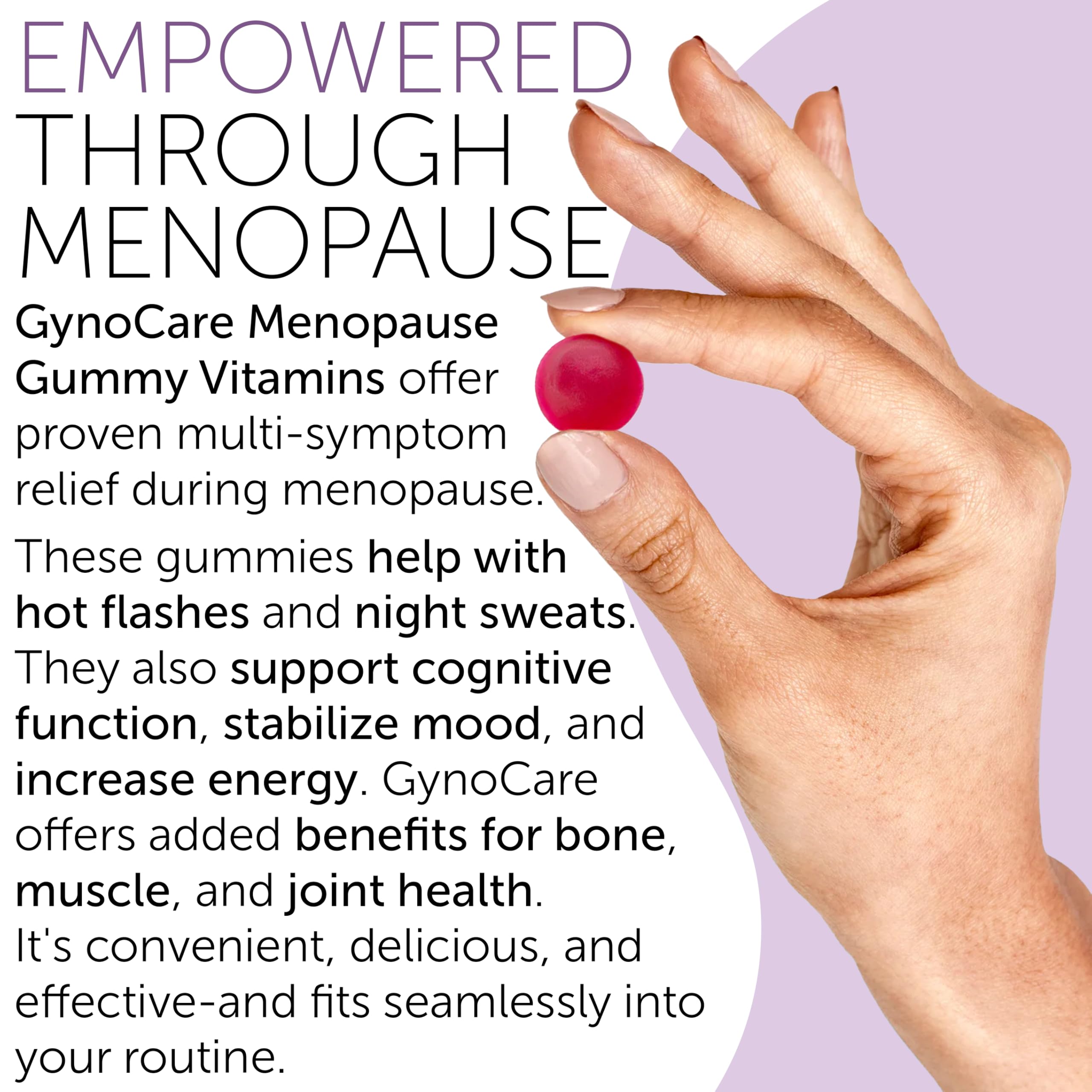 Terramed Just Think Comfort mood-balance gummies for calmer days during menopause