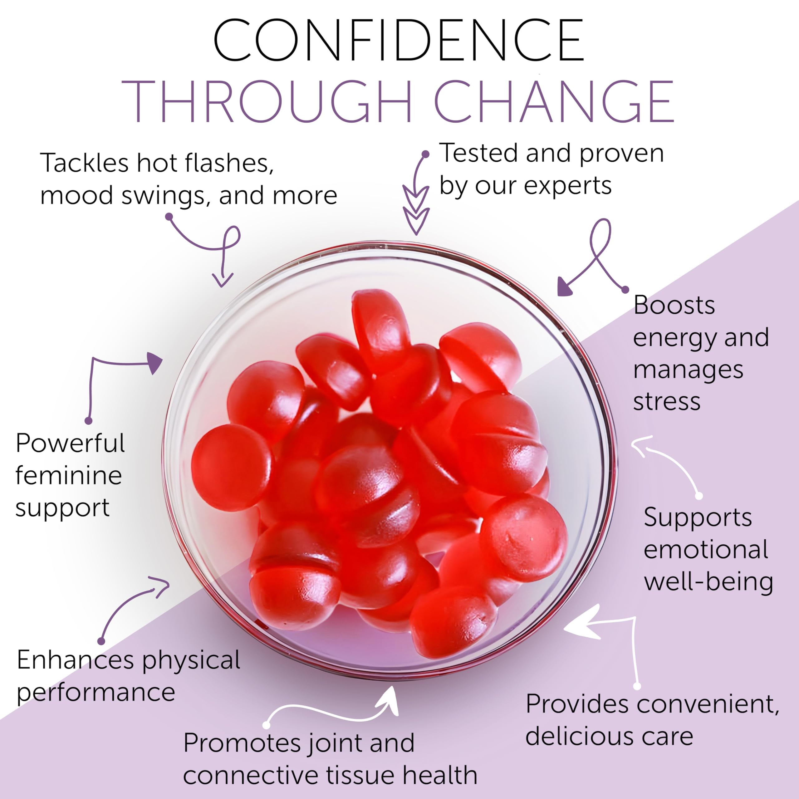 Terramed Just Think Comfort sleep-support gummies promoting restful nights
